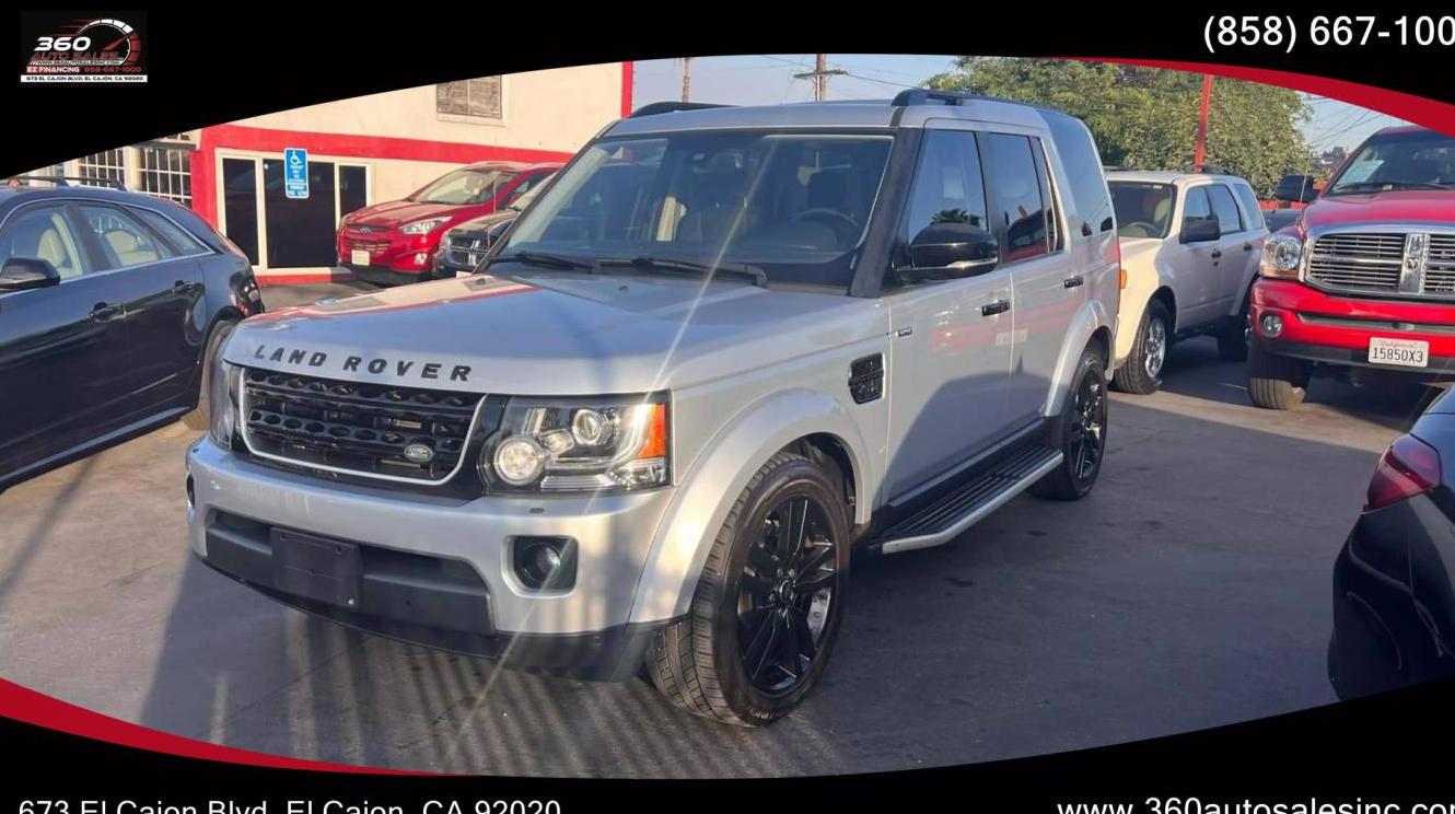 LAND ROVER LR4 2016 SALAG2V6XGA791028 image